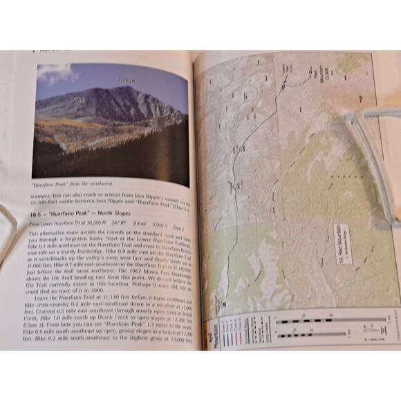 Colorado's Thirteeners by Gerry & Jennifer Roach (2001 1stE Paperback) - Picture 8 of 11